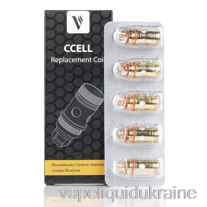 Vape Liquid Ukraine Vaporesso cCell Ceramic Replacement Coils 0.5ohm SS316L